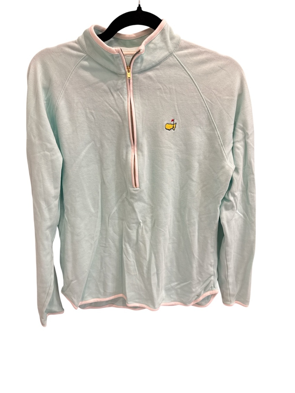 Masters Mint Quarter-Zip Pullover